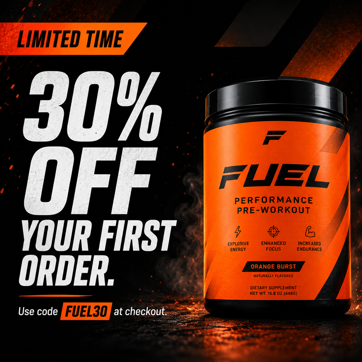 FUEL promotional offer ad